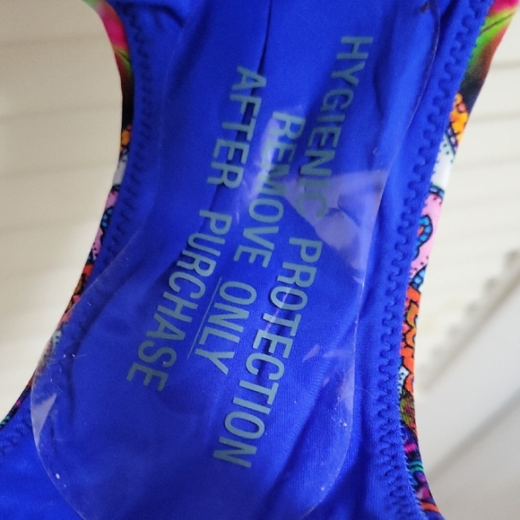 Colorful Patterned Bikini Bottom - Picture 5 of 5